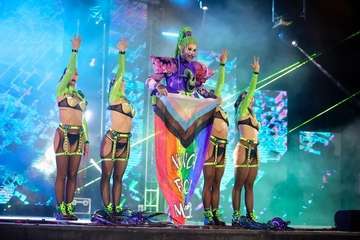 Gala Drag Queen del Carnaval de Telde 2023/TA e Ildefonso Rodríguez.